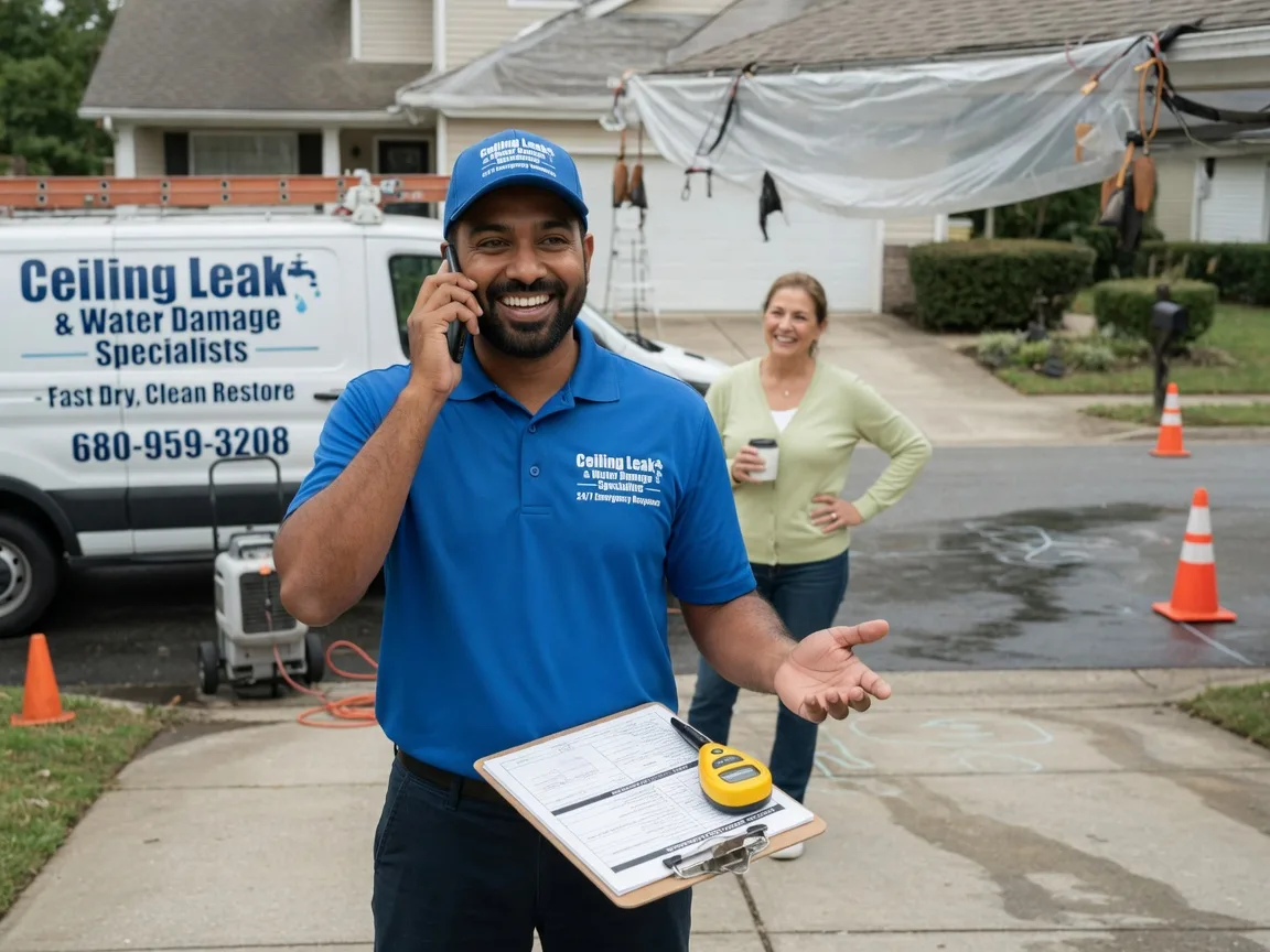 Ceiling Leak Cleanup Murphy, NC FAQs